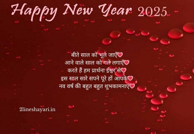 New Year My Love Shayari in Hindi